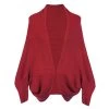 Mezzo Sweater Shrug-Red