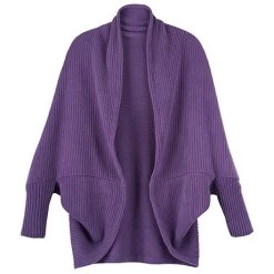 Mezzo Sweater Shrug -Fashion Paradise KA9012 PURPLE