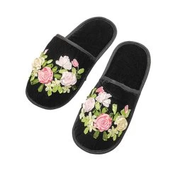Velvet Beauty Slippers -Fashion Paradise P33086 c