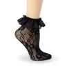 Short And Sweet Ruffled Lace Socks - Set Of 3
