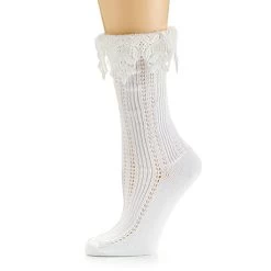 Lacy Slouch Socks