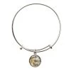 Engraved Custom Map Adjustable Bangle Bracelet