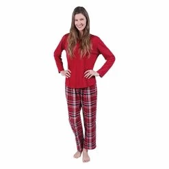 Pajama Set 29 Pajama Set -Fashion Paradise TA6022 Red model A