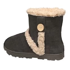 Avanti Ember Womens Slipper Boots -Fashion Paradise TA7802 BK 3