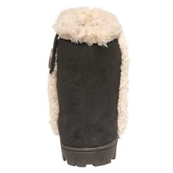 Avanti Ember Womens Slipper Boots -Fashion Paradise TA7802 BK HEEL