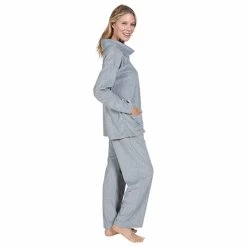 Velour Lounge Set -Fashion Paradise TA9386 GRAY MODEL B