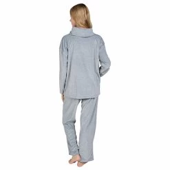 Velour Lounge Set -Fashion Paradise TA9386 GRAY MODEL C
