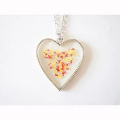 Floral Heart Pendant