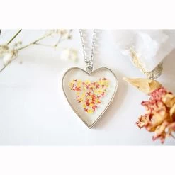 Floral Heart Pendant -Fashion Paradise WC8882 a