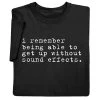 Sound Effects T-Shirt Or Sweatshirt
