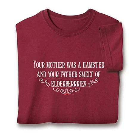 Your Mother Was A Hamster T-Shirt Or Sweatshirt 1 Your Mother Was A Hamster T-Shirt Or Sweatshirt