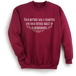 Your Mother Was A Hamster T-Shirt Or Sweatshirt 5 Your Mother Was A Hamster T-Shirt Or Sweatshirt -Fashion Paradise WF0781 SWT