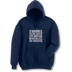 She Was Warned T-Shirt Or Sweatshirt -Fashion Paradise WF0811 Hoodie