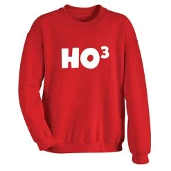Ho Ho Ho T-Shirt Or Sweatshirt 5 Ho Ho Ho T-Shirt Or Sweatshirt -Fashion Paradise WF1211S