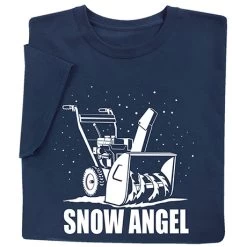 Snow Angel T-Shirt Or Sweatshirt