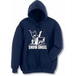 Snow Angel T-Shirt Or Sweatshirt -Fashion Paradise WF1241 hoodie
