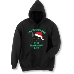 Naughty List T-Shirt Or Sweatshirt -Fashion Paradise WF1261 hoodie