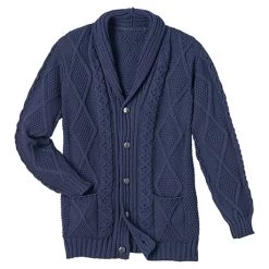 Men's Aran Cardigan