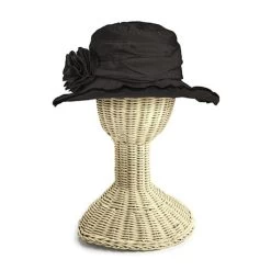 Summer Hat With Wired Brim -Fashion Paradise XB0262 Black