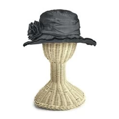 Summer Hat With Wired Brim -Fashion Paradise XB0262 Charcoal