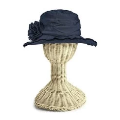 Summer Hat With Wired Brim -Fashion Paradise XB0262 Navy
