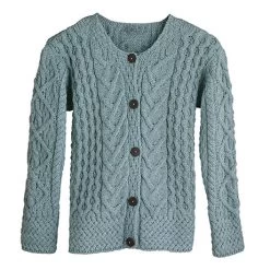 Women's Aileen Irish Aran Cardigan
