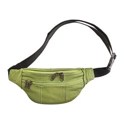 Leather Fanny Pack -Fashion Paradise XB9492 Lime