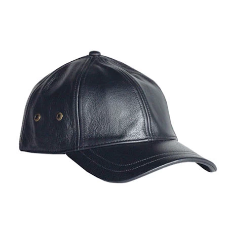 Leather Baseball Cap 3 Leather Baseball Cap - Image 3