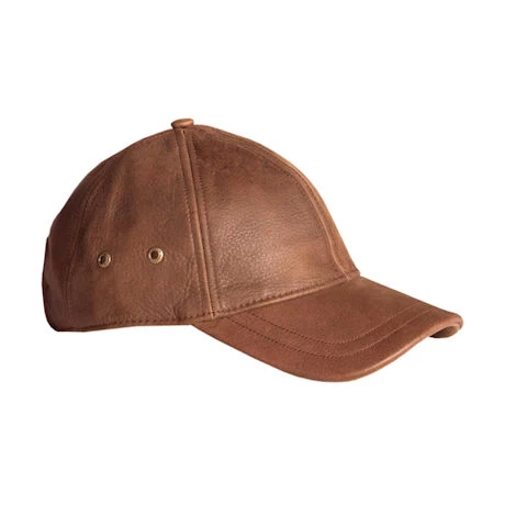 Leather Baseball Cap 2 Leather Baseball Cap - Image 2