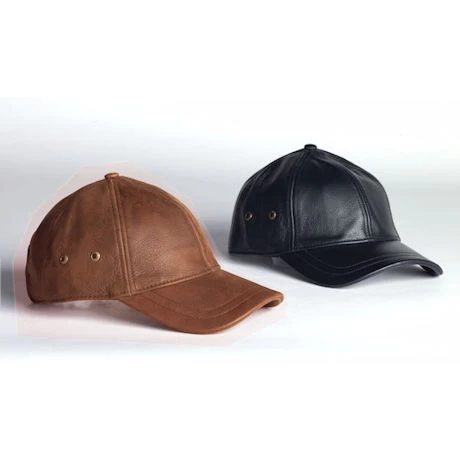Leather Baseball Cap 1 Leather Baseball Cap