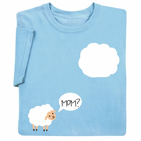 Sheep And Cloud T-Shirt Or Sweatshirt 1 Sheep And Cloud T-Shirt Or Sweatshirt