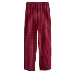 Red Flannel Pajamas -Fashion Paradise XE2012 bottom back