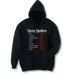 Opera Spoilers T-Shirt Or Sweatshirt -Fashion Paradise XF6641 hoodie