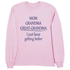 Mom Grandma Great-Grandma T-Shirt Or Sweatshirt -Fashion Paradise XF9931 LS