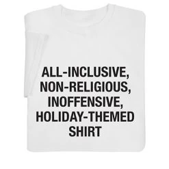 All Inclusive Holiday T-Shirt Or Sweatshirt