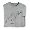 Cat Bump T-Shirt Or Sweatshirt