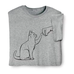 Cat Bump T-Shirt Or Sweatshirt